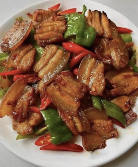Spicy Double Cooked Pork Belly (回锅肉)